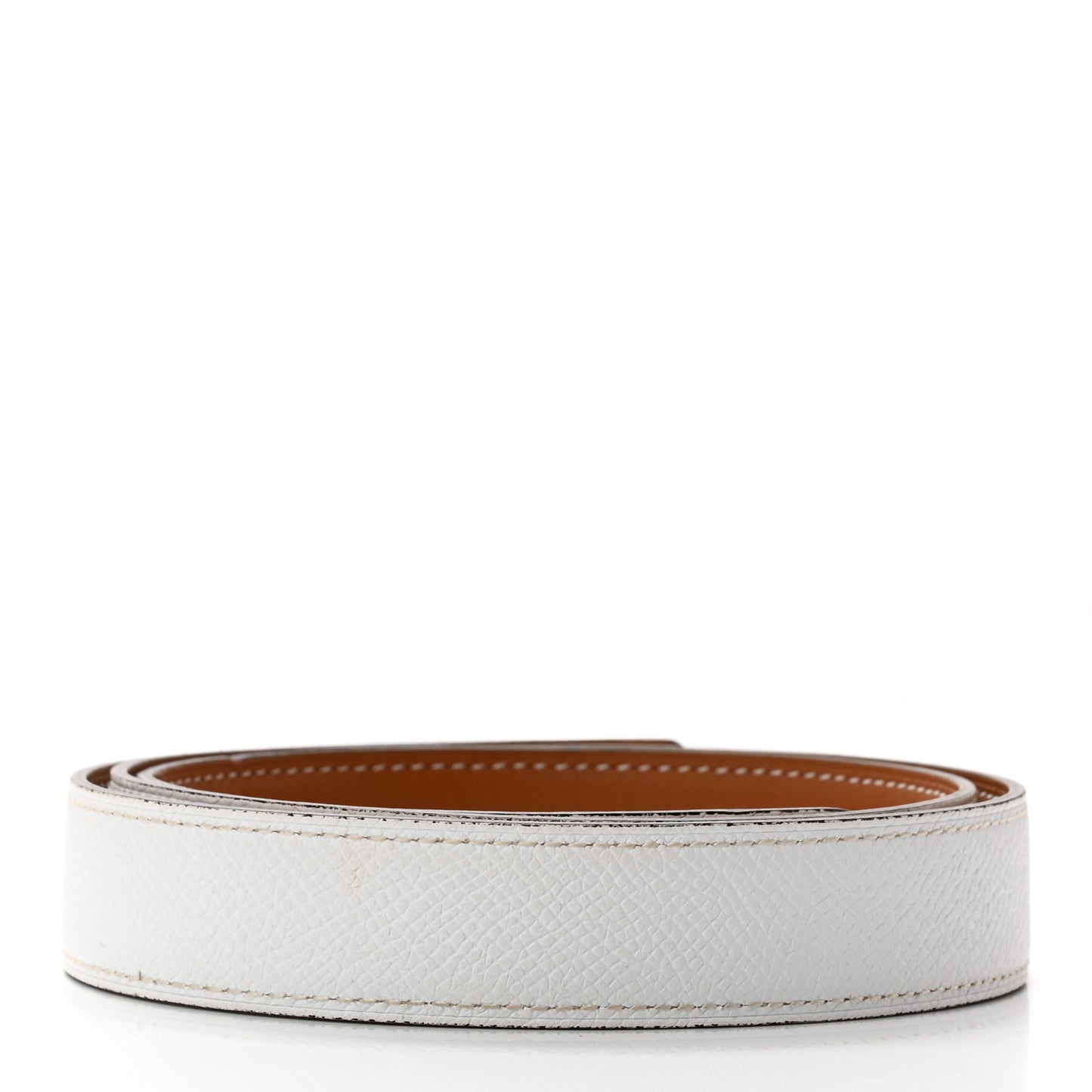 Epsom Swift 32mm Belt Strap 80 32 White Gold