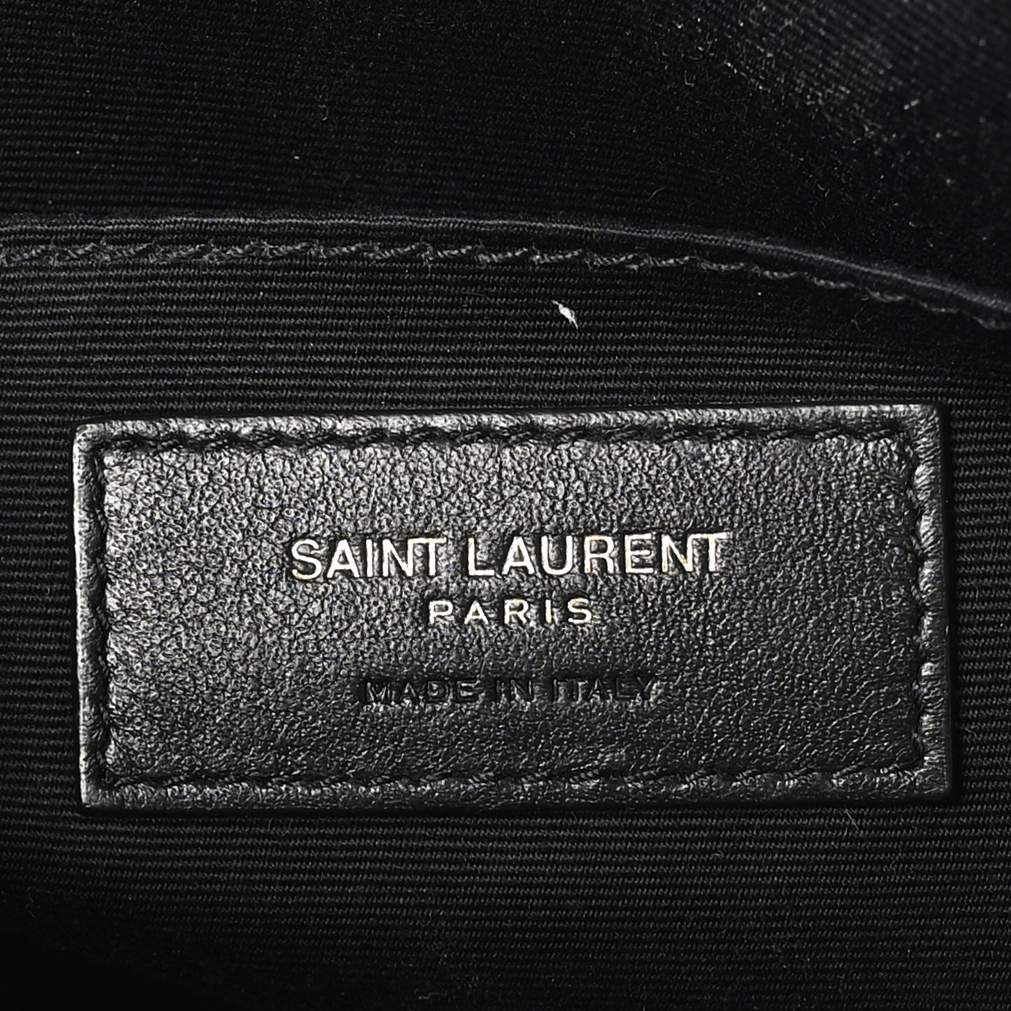 Calfskin Matelasse Monogram Lou Camera Bag Black