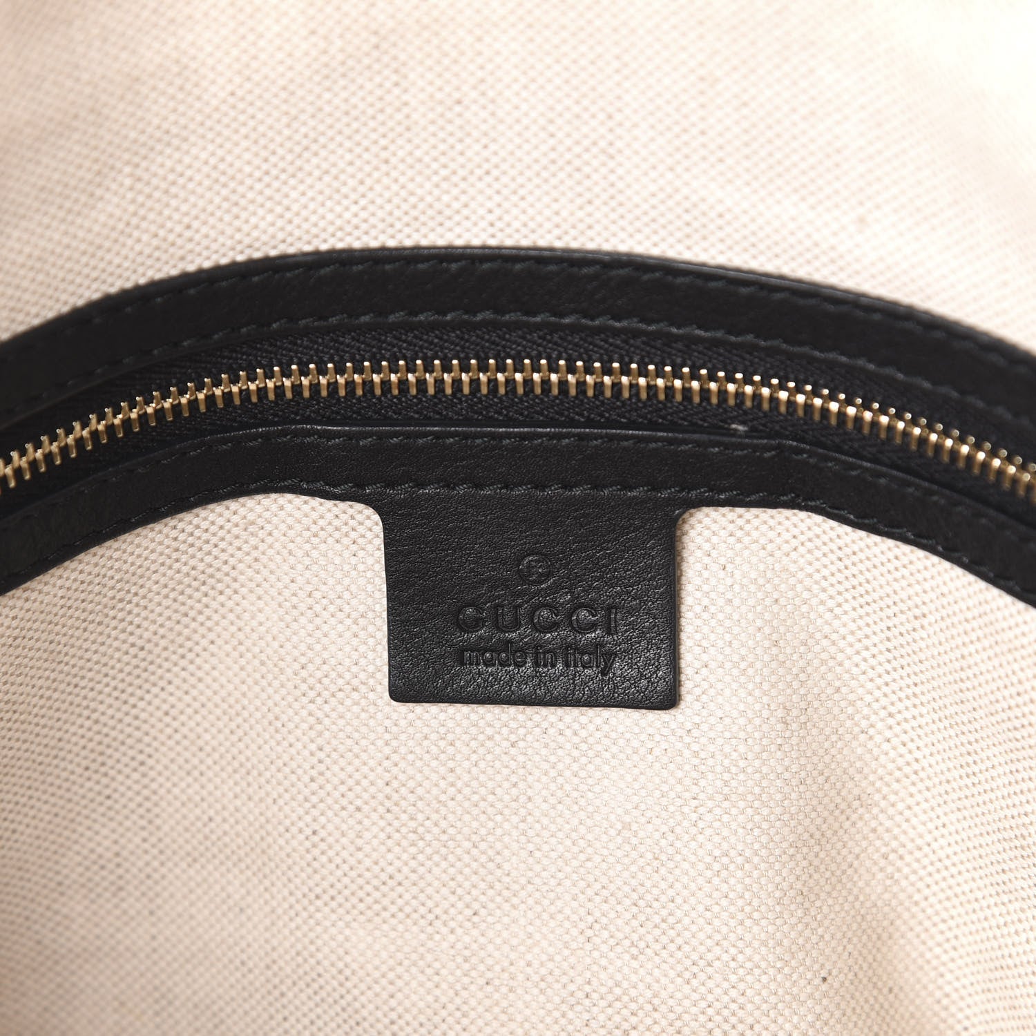 Gucci Guccissima Medium Bree Shoulder Bag Black 6 of 9