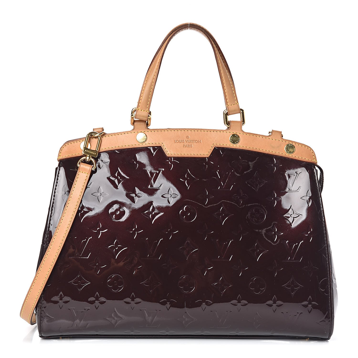 Louis Vuitton Vernis Brea MM Amarante 1 of 9