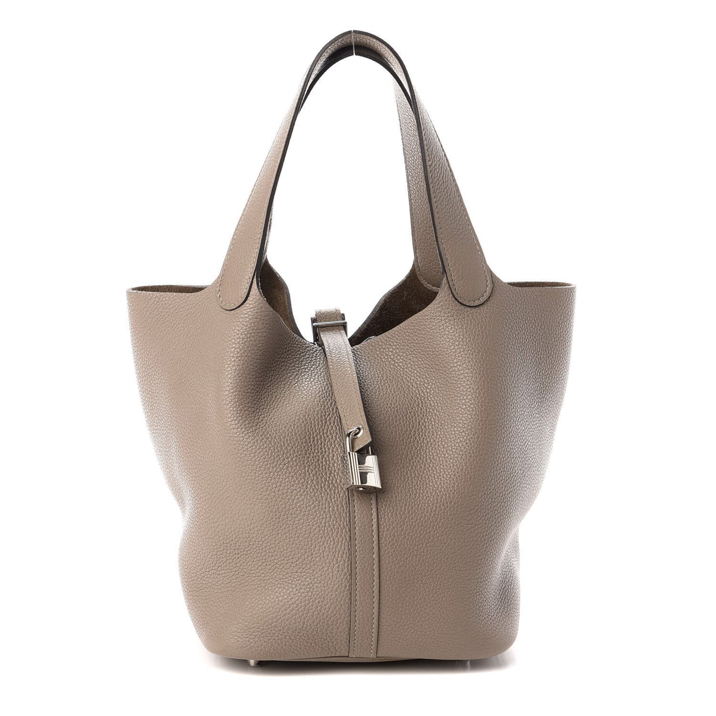 Taurillon Clemence Picotin Lock 22 MM Gris Asphalte