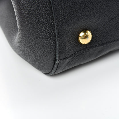 Louis Vuitton Empreinte Montaigne MM Black 11 of 13