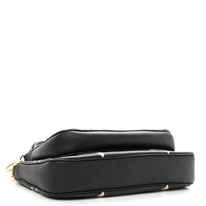 Louis Vuitton Empreinte Monogram Giant Multi Pochette Accessories Black Beige 4 of 9
