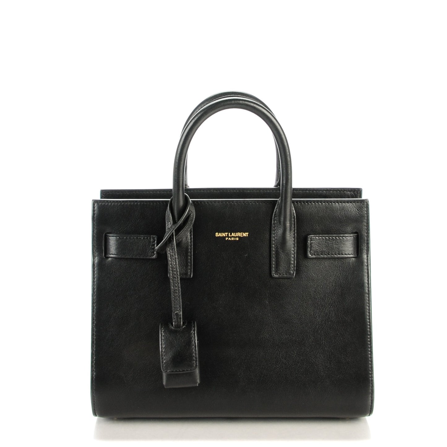 Calfskin Nano Sac De Jour Black