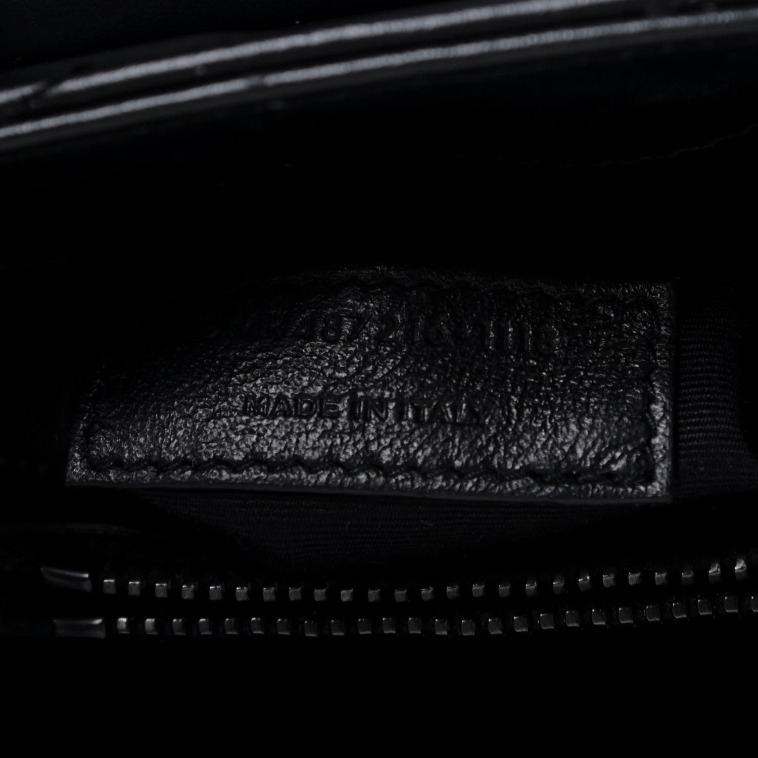 Saint Laurent Calfskin Y Quilted Monogram Medium Loulou Chain Satchel Black 7 of 12