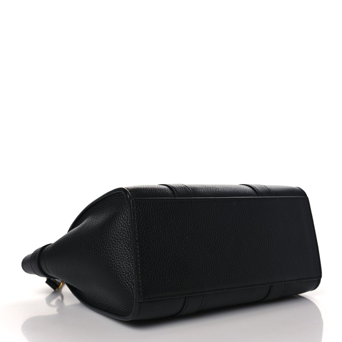 Small Classic Grain Mini Zipped Bayswater Black