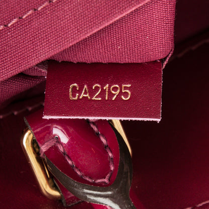 Louis Vuitton Vernis Montaigne BB Magenta 7 of 7