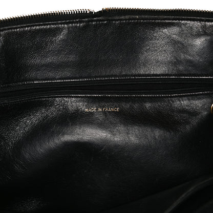 Chanel Lambskin CC Stitched Tote Black 11 of 36