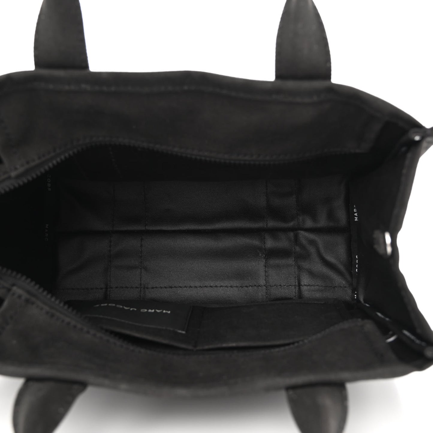 Cotton Canvas Medium The Traveler Tote Bag Black