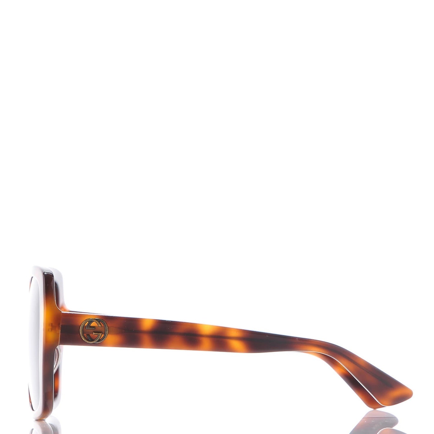 Acetate Square GG 0096SA Sunglasses Havana