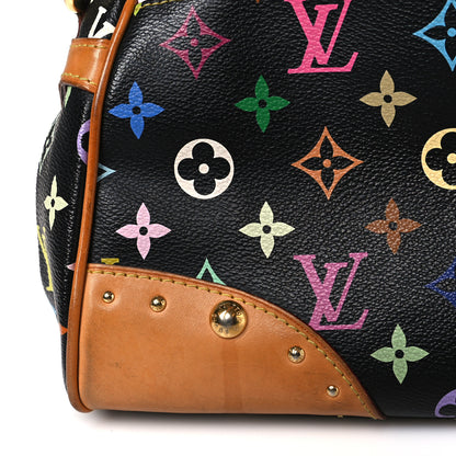 Louis Vuitton Monogram Multicolor Beverly MM Black 10 of 10