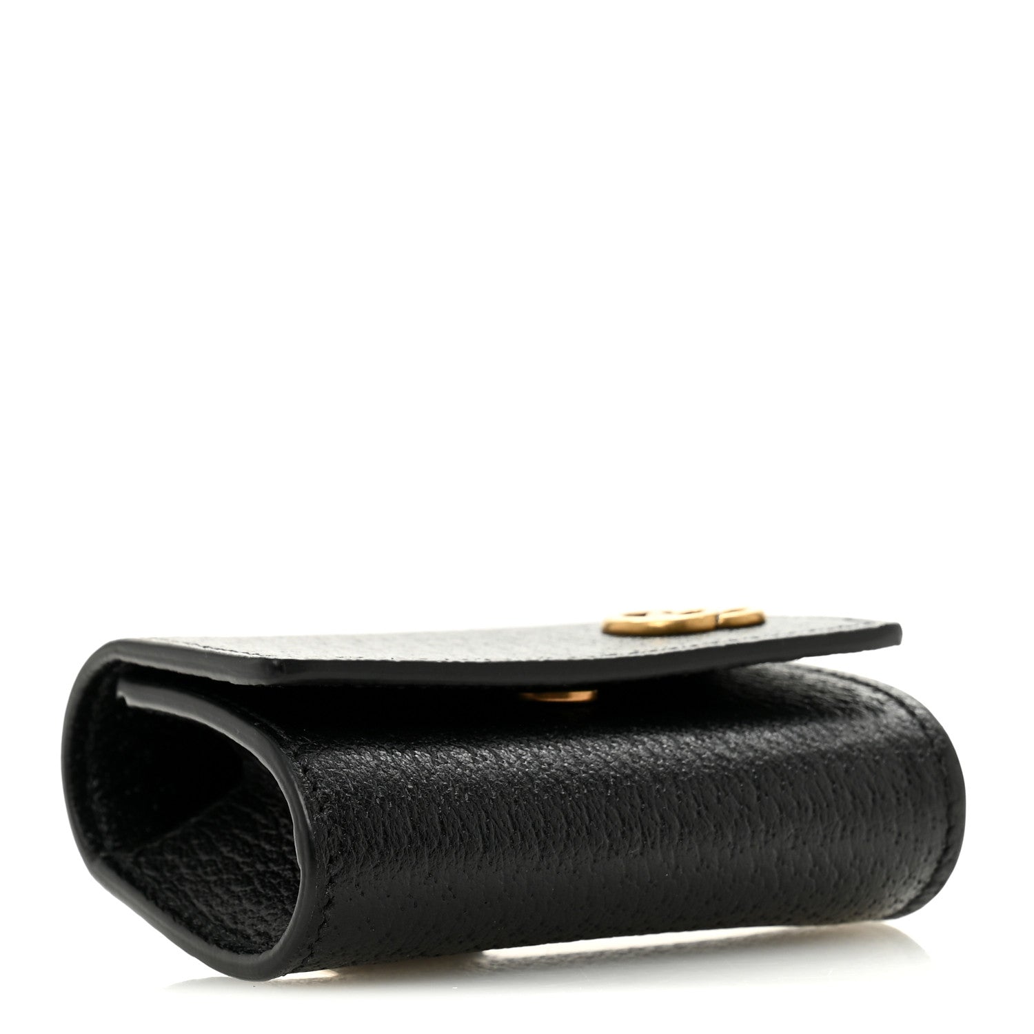 Gucci Calfskin Boar Effect GG Marmont AirPods Pro Case Black