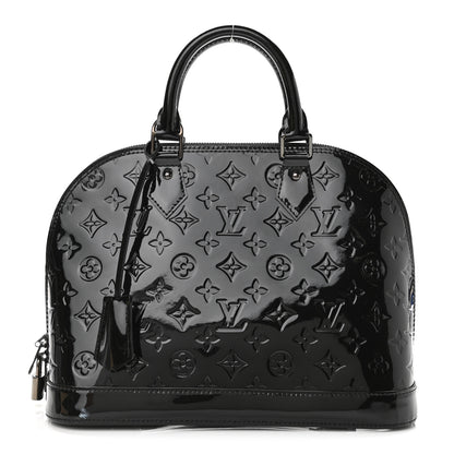 Louis Vuitton Vernis Alma PM Black 1 of 9