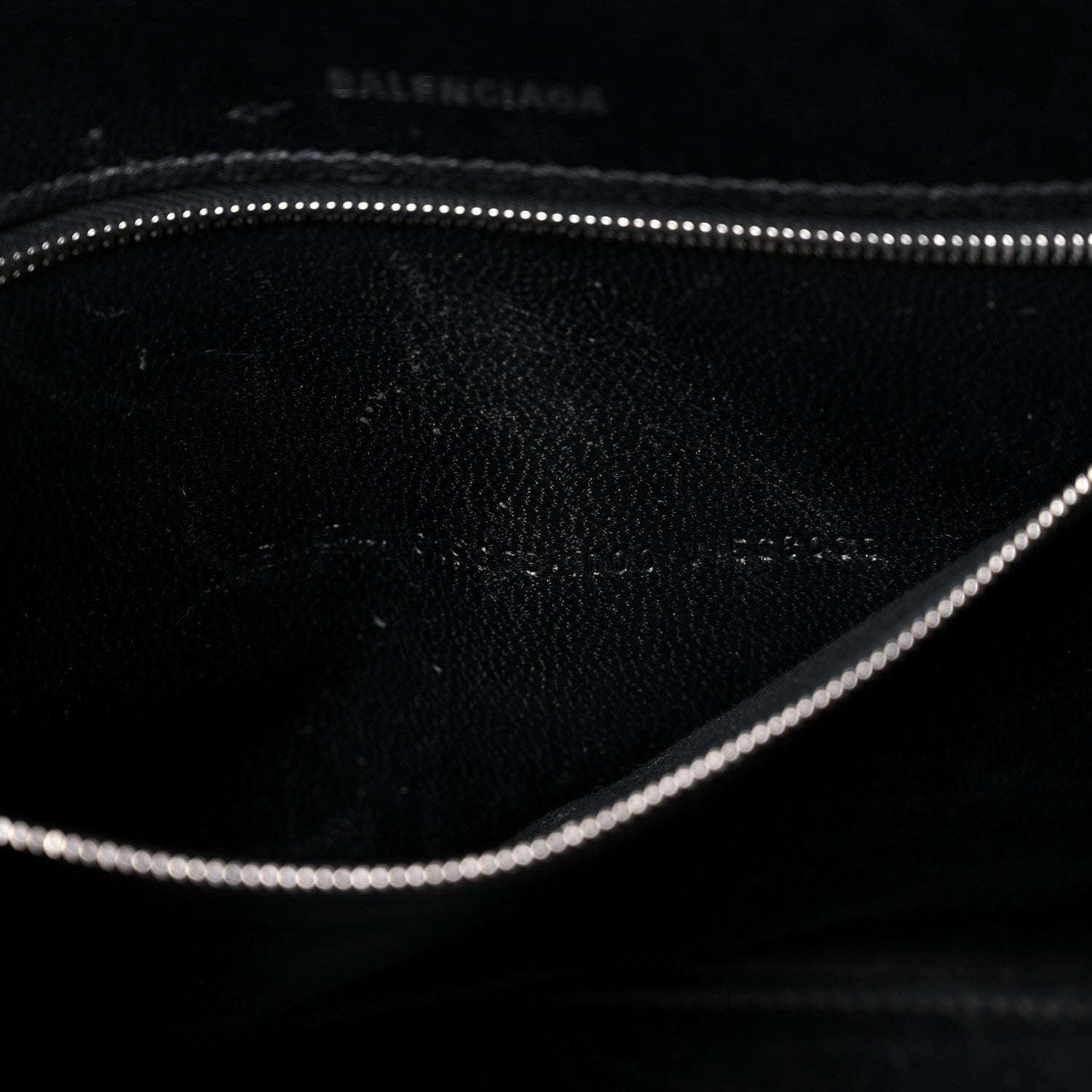 Balenciaga Grained Calfskin Medium Hourglass Top Handle Bag Black 7 of 18