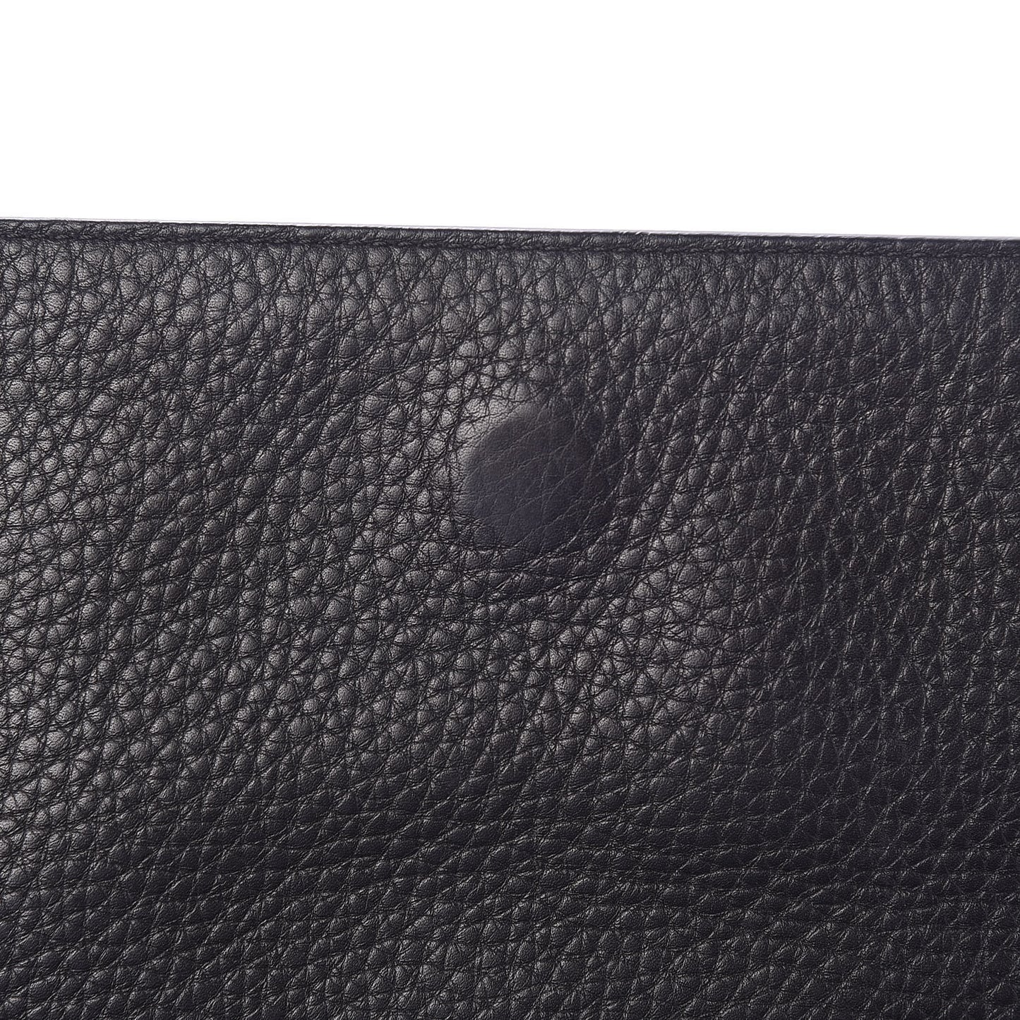 Ostrich Calfskin Embossed Medium Sugar Flap Shoulder Bag Black Blue