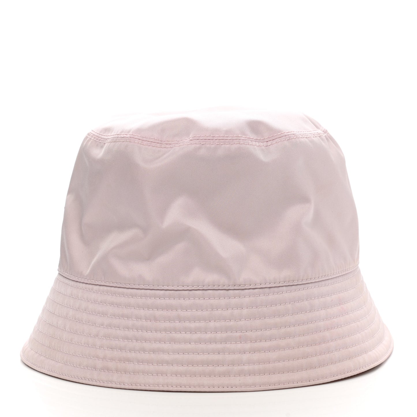 Re-Nylon Metal Triangle Logo Womens Bucket Hat S Alabastro