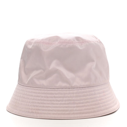 Prada Re-Nylon Metal Triangle Logo Womens Bucket Hat S Alabastro 4 of 9