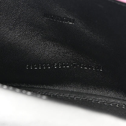 Balenciaga Metallic Shiny Calfskin Hourglass Top Handle Bag XS Pink 8 of 15