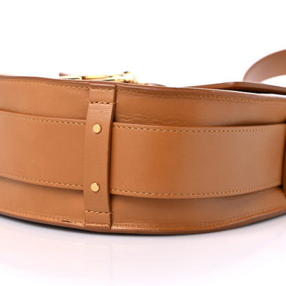 Chloe Calfskin Suede Large Tess Bag Autumnal Brown 8 of 14
