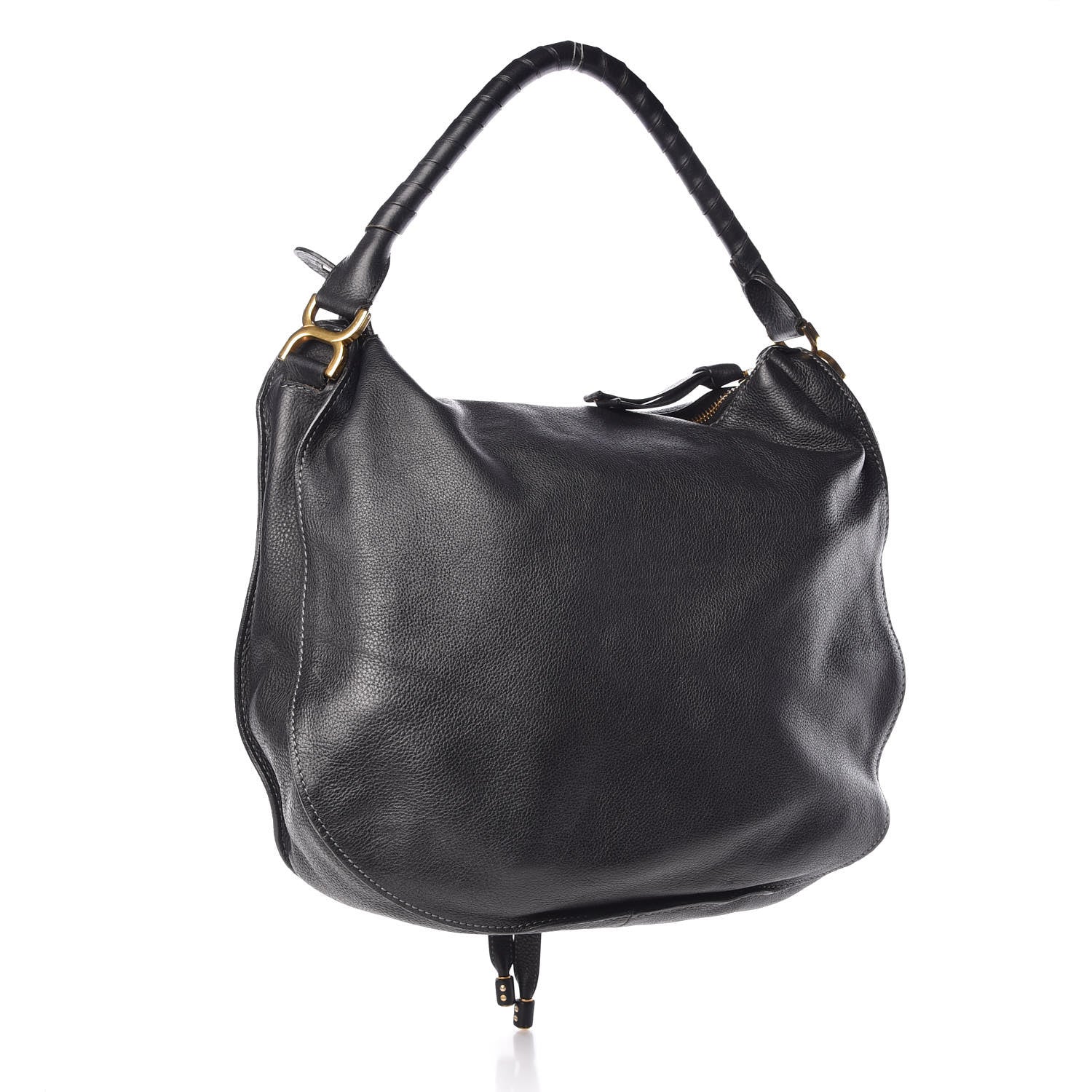 Chloe Calfskin Large Marcie Hobo Black 3 of 7