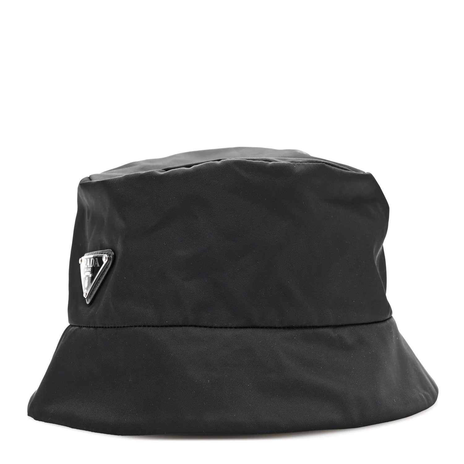 Prada X ADIDAS Re-Nylon Triangle Bucket Hat L Black 1 of 9