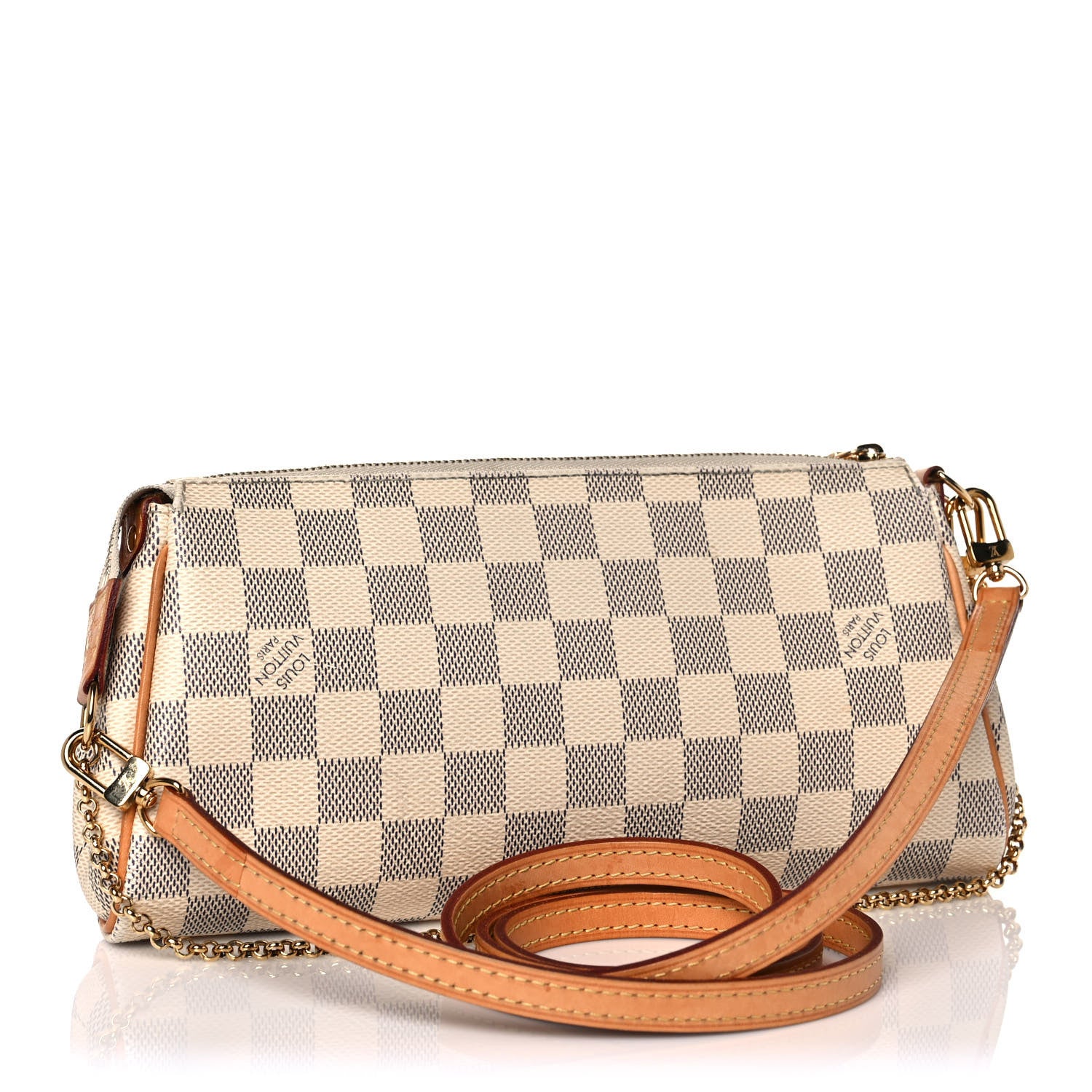 Louis Vuitton Damier Azur Eva Clutch 3 of 10