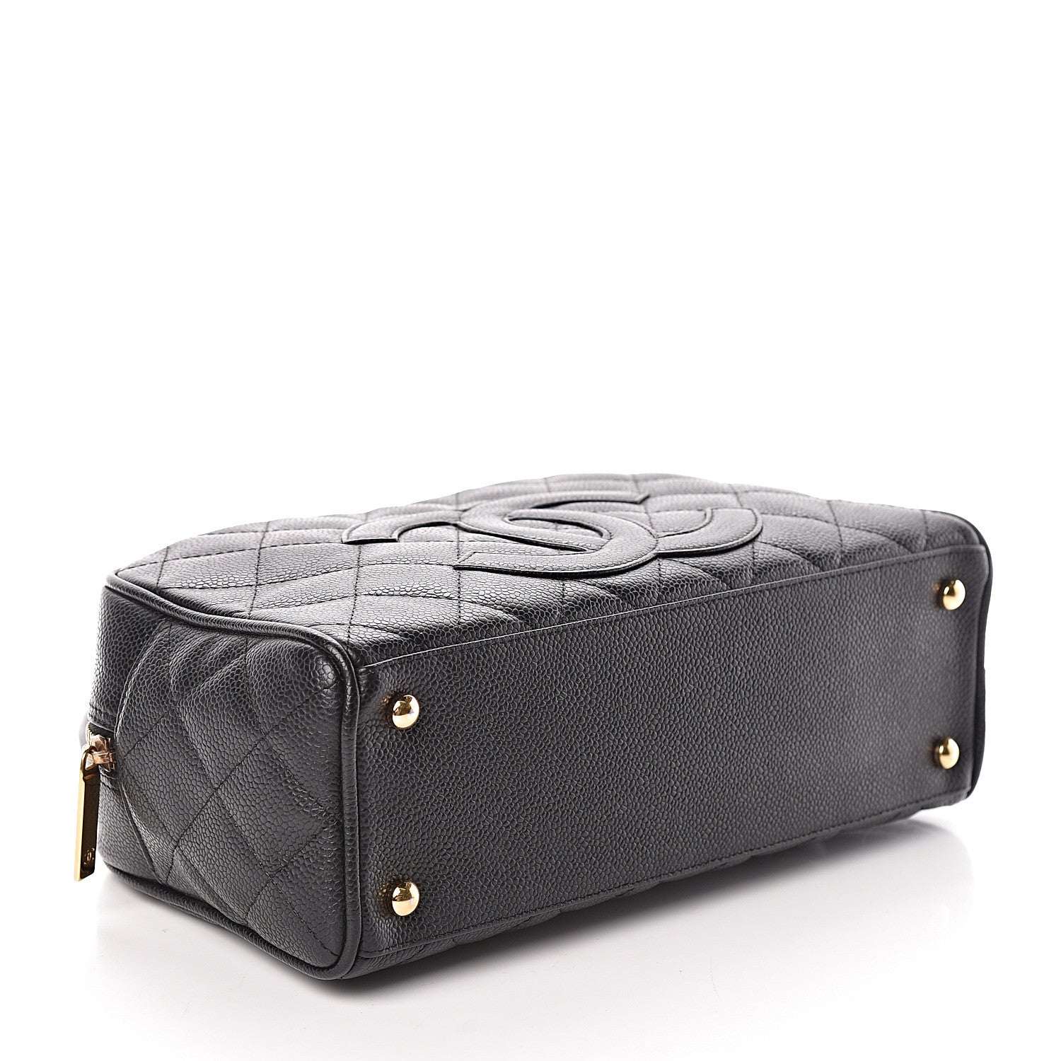 Chanel Caviar Quilted Small Bowler Black 4 of 16