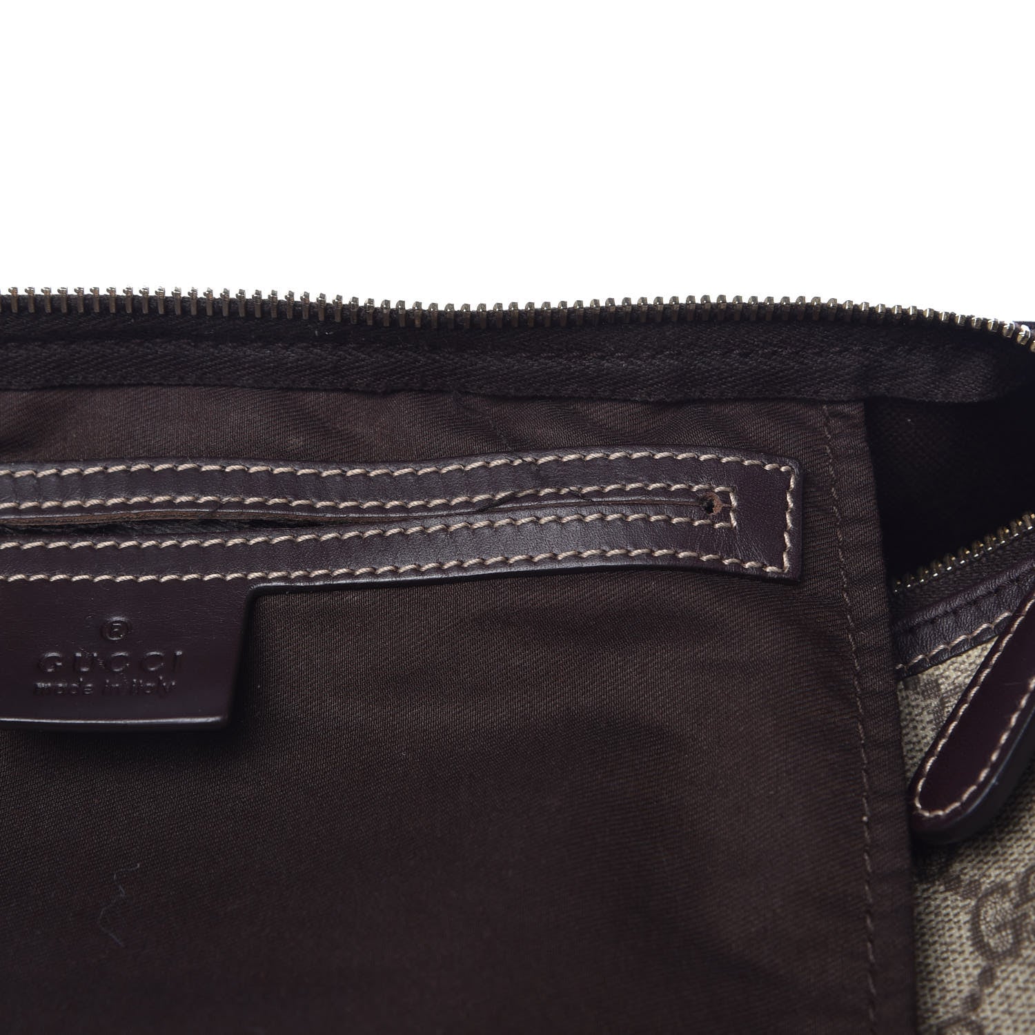 Gucci GG Plus Monogram Web Medium Joy Boston Dark Brown 8 of 17