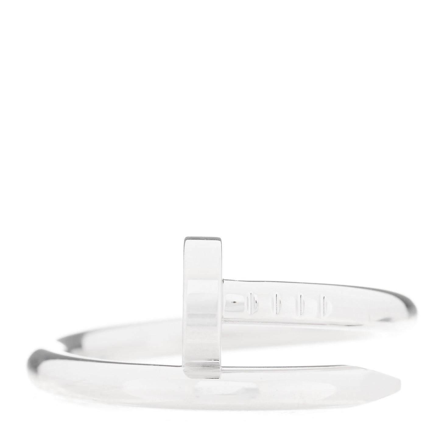 18K White Gold Juste Un Clou Ring 55 7.25