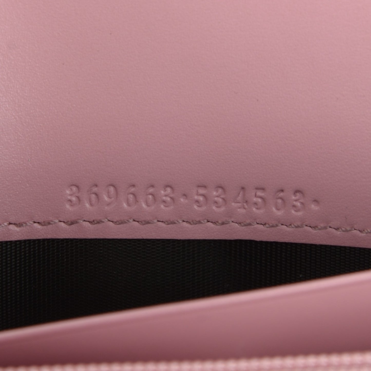 Guccissima Signature Icon Continental Wallet Carmine Rose