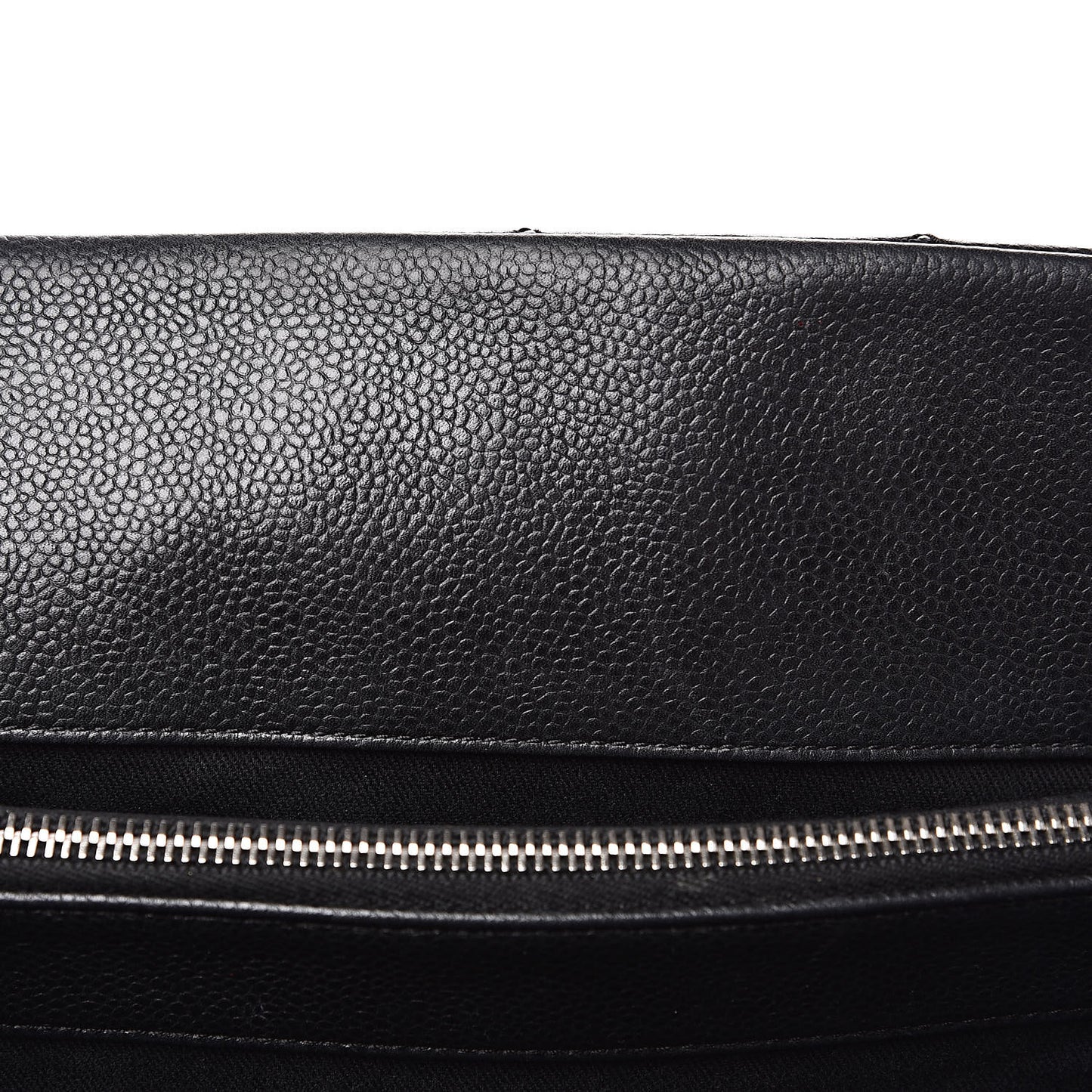 Caviar Quilted Timeless CC Soft Tote Black
