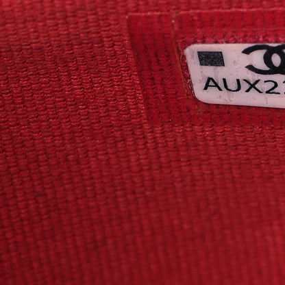 Chanel Lambskin Quilted Trendy CC Dual Handle Clutch With Chain Red 7 of 13