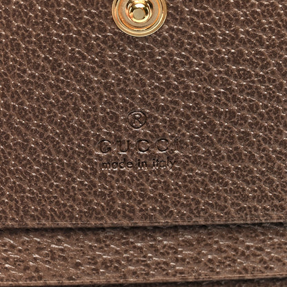 Gucci GG Supreme Monogram Web Ophidia Card Case Beige New Acero 6 of 6