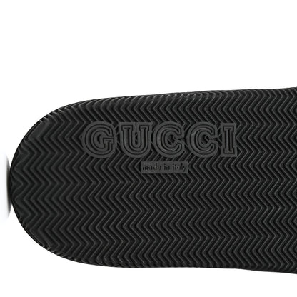 Gucci Rubber Web Mens Slide Sandals 10 Green Red 8 of 9