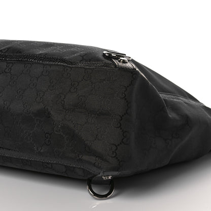 Gucci Nylon Monogram Large Abbey Tote Black 8 of 9