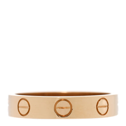 Cartier 18K Yellow Gold 3.5mm LOVE Wedding Band Ring 49 5 3 of 5