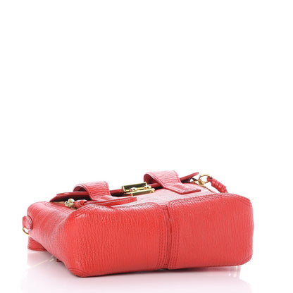 3.1 Phillip Lim 3.1 Textured Calfskin Mini Pashli Satchel Red 4 of 8