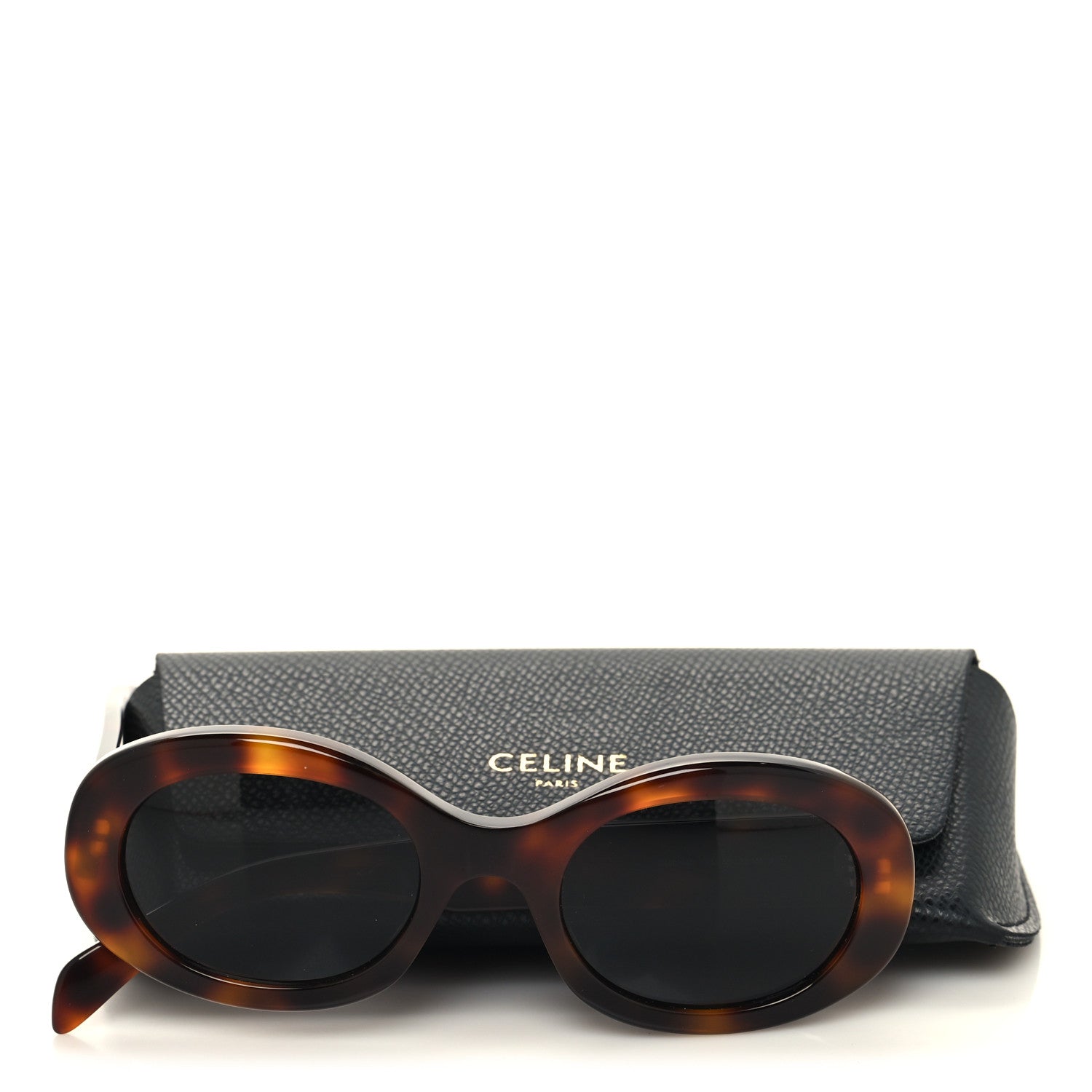 Celine Acetate Triomphe 01 Sunglasses CL 40194U Tortoise 7 of 7