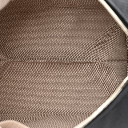 Hermes Canvas Small Bride-A-Brac Pouch Black Bleu Nuit 5 of 6