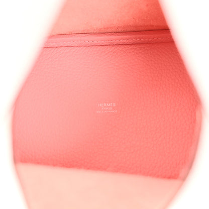 Hermes Taurillon Clemence Picotin Lock 18 PM Rose Sakura 5 of 11