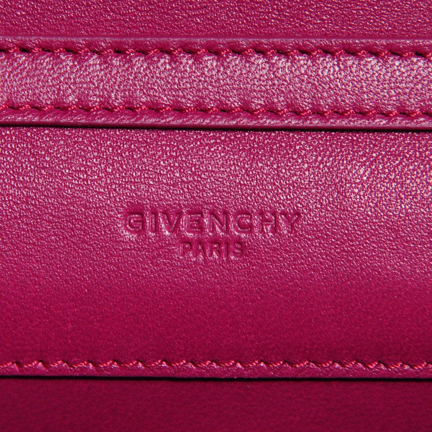 Sugar Goatskin Pandora Chain Wallet Orchid Purple