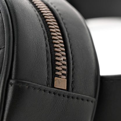 Gucci Calfskin Matelasse GG Marmont Belt Bag 85 34 Black 13 of 14
