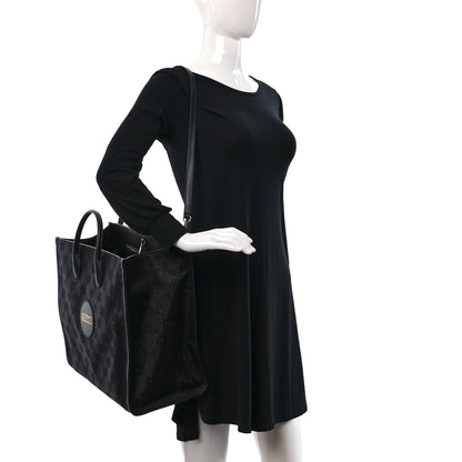 Gucci Econyl Nylon Monogram Large Off The Grid Tote Bag Black 2 of 10