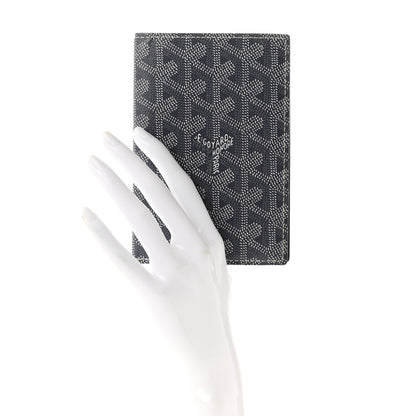 Goyard Goyardine Grenelle Passport Wallet Grey 2 of 7