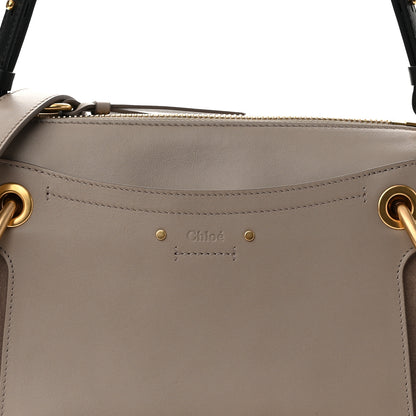 Chloe Calfskin Suede Small Roy Bag Motty Grey 8 of 15