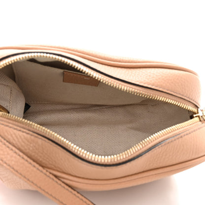 Gucci Pebbled Calfskin Small Soho Disco Bag Rose Beige 5 of 10