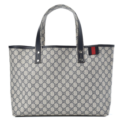 Gucci GG Plus Monogram Medium Signature Web Loop Tote Navy 1 of 9
