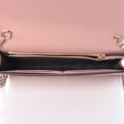 Gucci Dollar Calfskin Medium Betty Chain Wallet Soft Pink 5 of 10