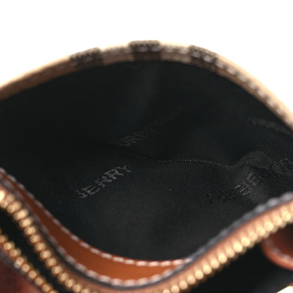 Burberry E-Canvas Vintage Check Tri-Fold Wallet Archive Beige 8 of 15