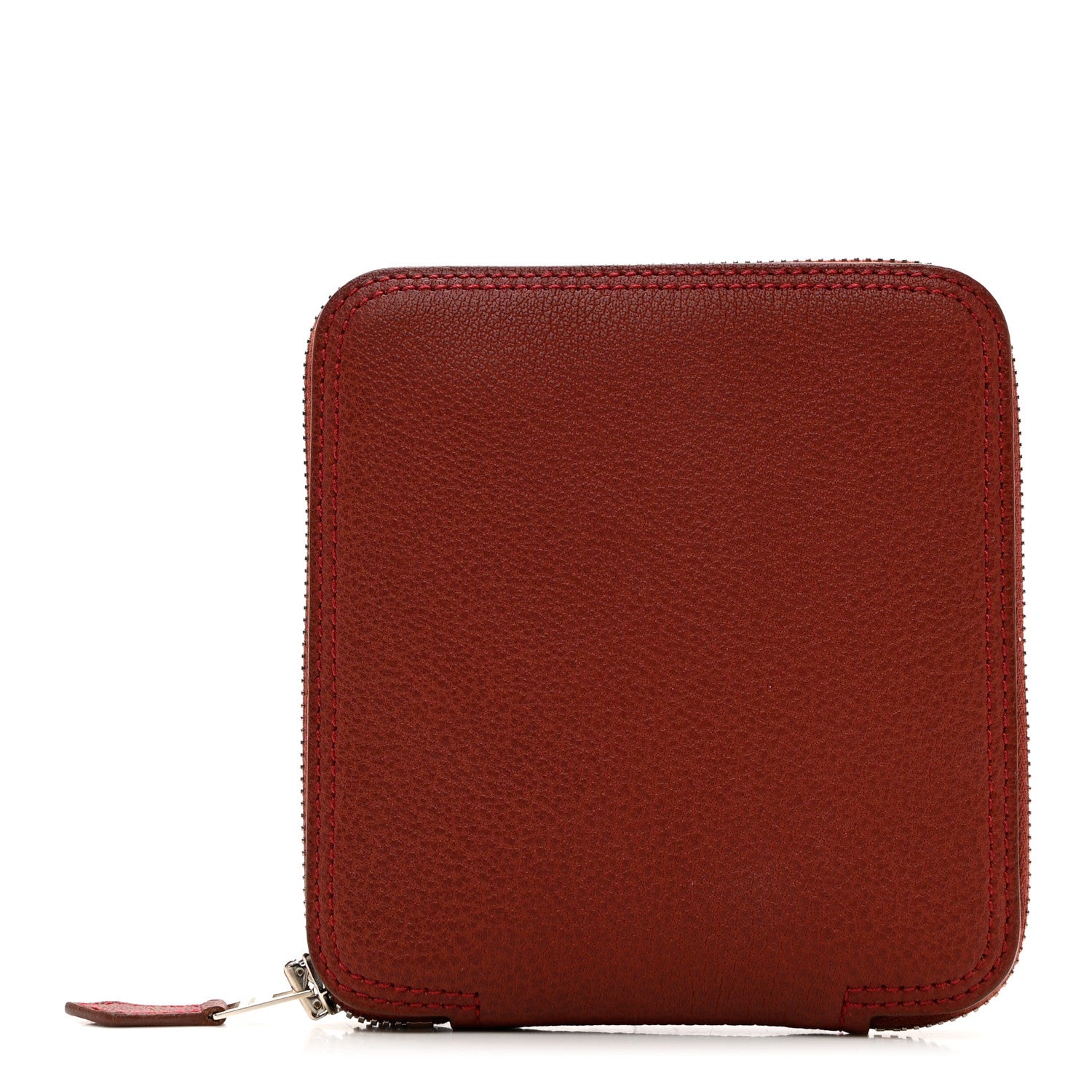 Hermes Buffle Silky Bolduc Au Carre Pop Shopper Tote Rouge H 5 of 8